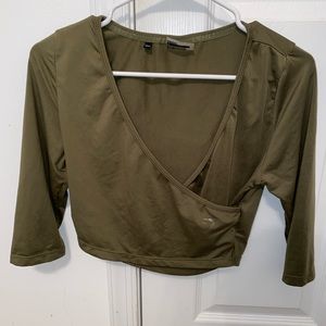 Gymshark ballet crop top